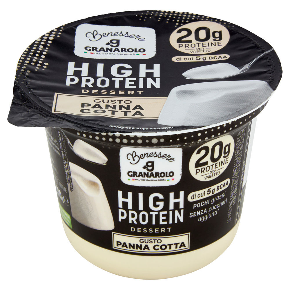 DESSERT HIGH PROTEIN PANNA COTTA GRANAROLO BENESSERE G 200 - 2