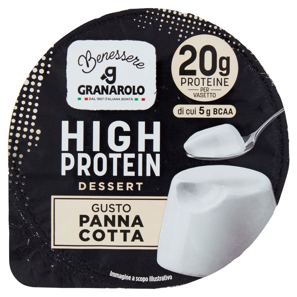 DESSERT HIGH PROTEIN PANNA COTTA GRANAROLO BENESSERE G 200 - 3