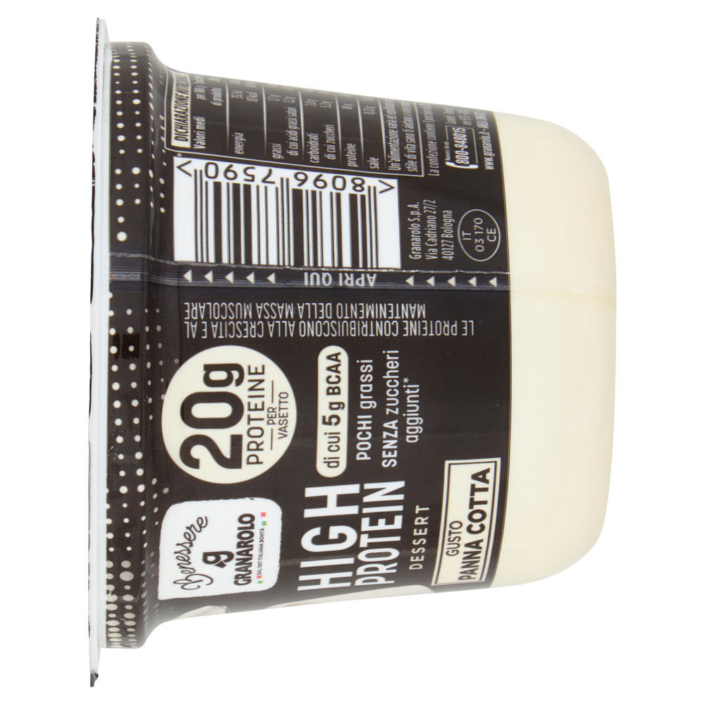 DESSERT HIGH PROTEIN PANNA COTTA GRANAROLO BENESSERE G 200 - 5