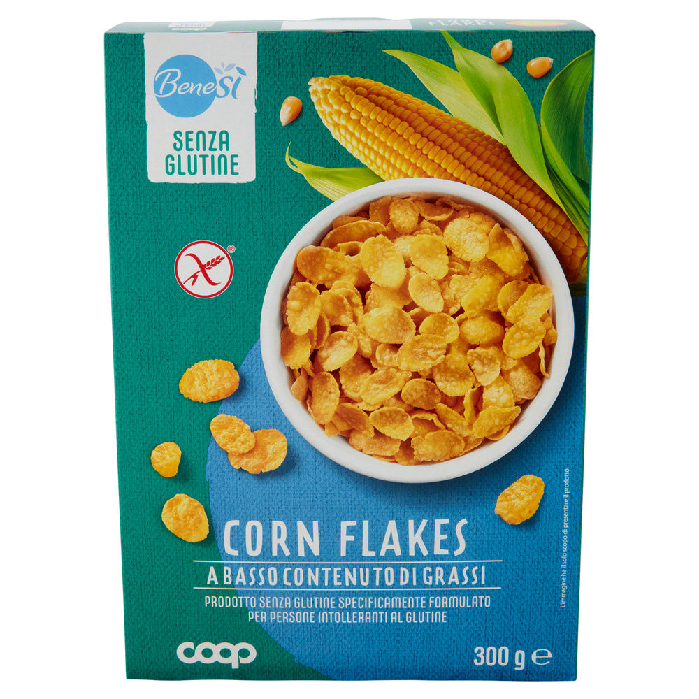 CORN FLAKES SENZA GLUTINE BENE SI' COOP G 300 - 2
