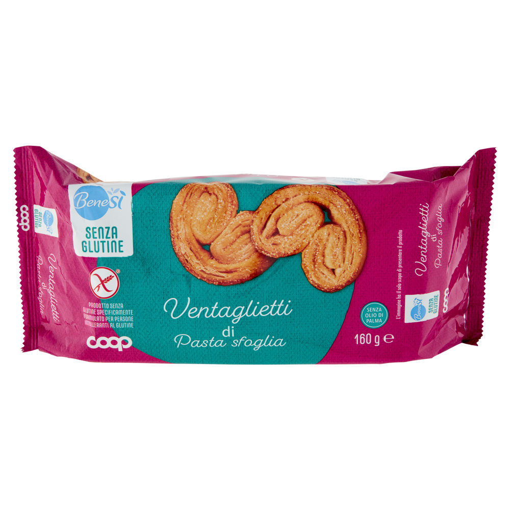 VENTAGLI DI PASTA SFOGLIA SENZA GLUTINE BENE SI' COOP G160 - 2