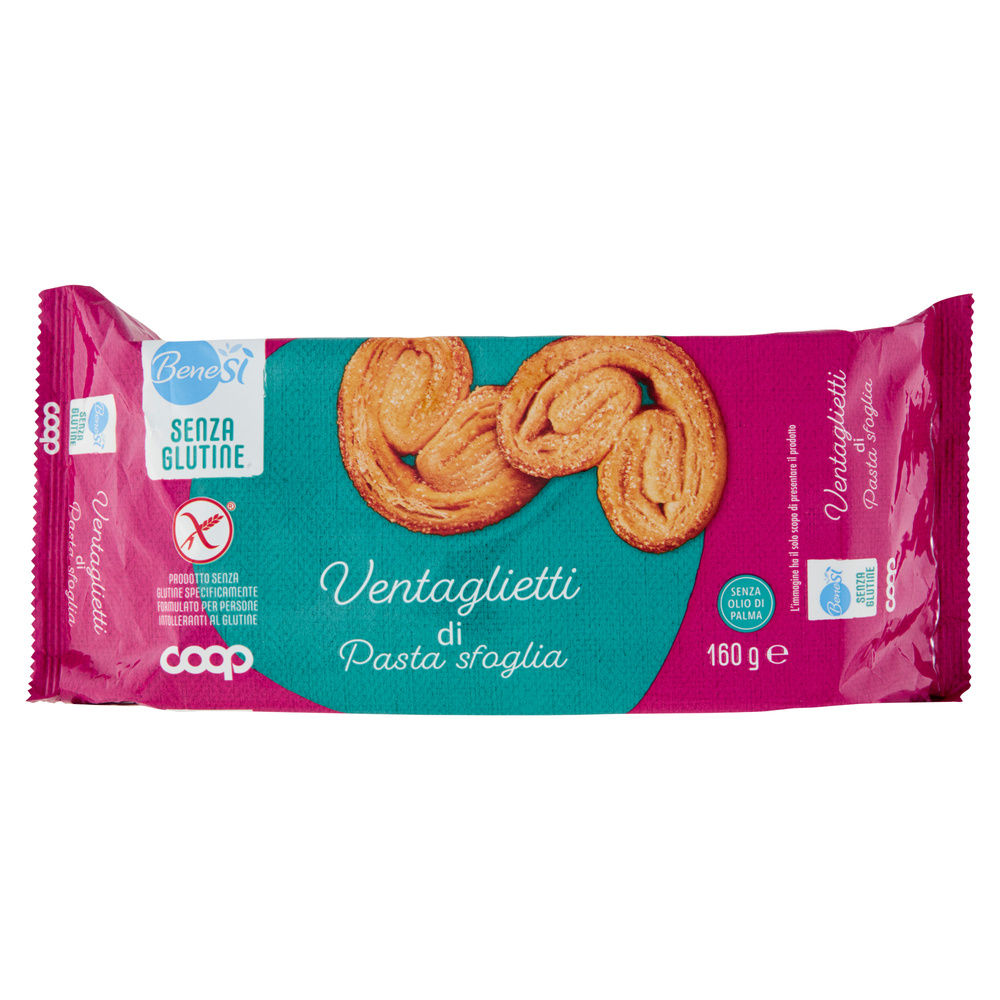 VENTAGLI DI PASTA SFOGLIA SENZA GLUTINE BENE SI' COOP G160 - 3