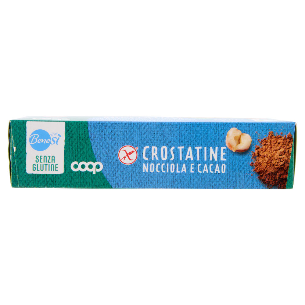 CROSTATINE SENZA GLUTINE NOCCIOLA E CACAO BENE SI' COOP G 132 (G4 X 33) - 7