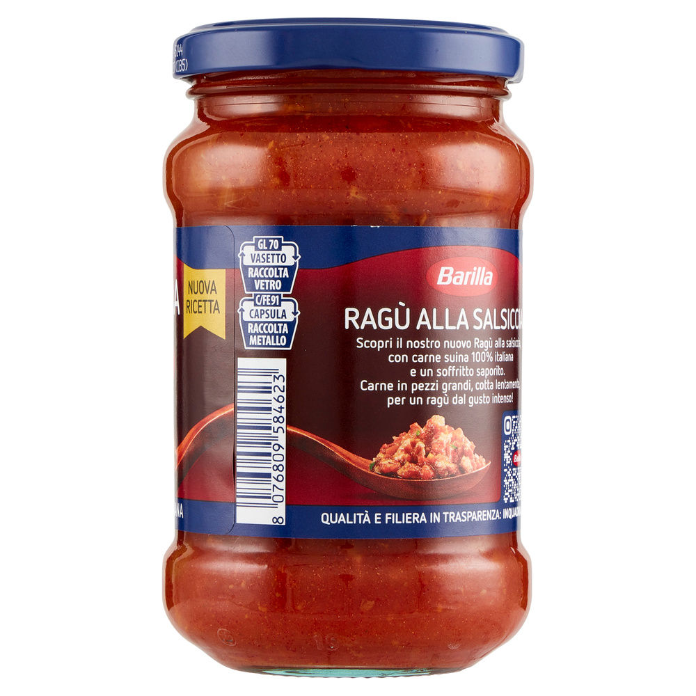 SUGO SALSICCIA BARILLA VASO G 300 - 5