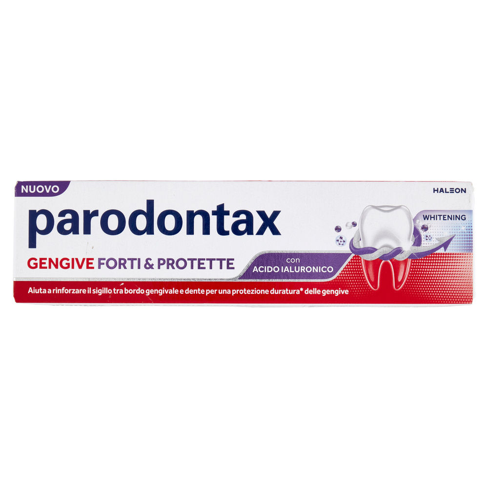 DENTIFRICIO PARODONTAX GENGIVE FORTI E PROTETTE WHITENING ML 75 - 7