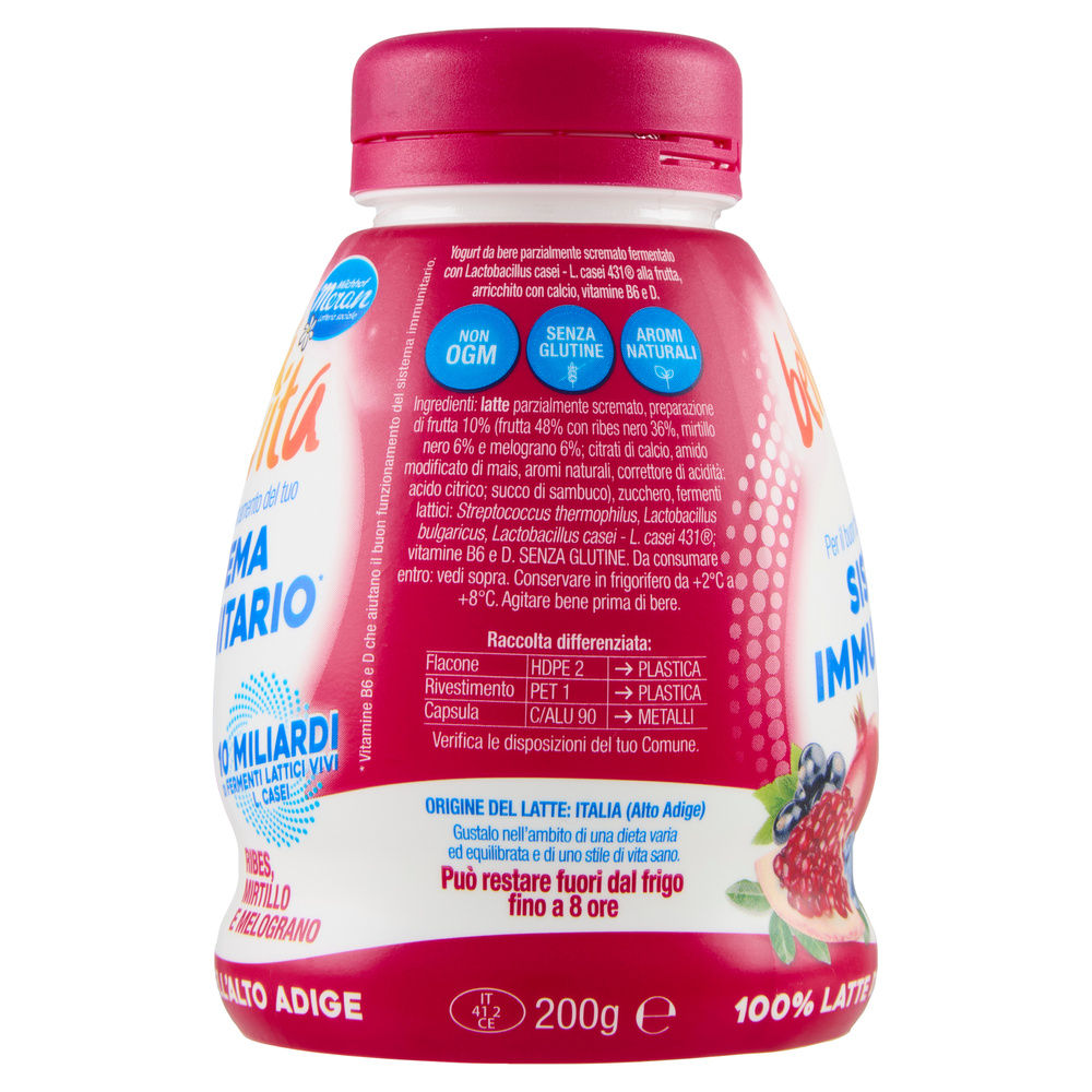 BELLA VITA PROBIOTIC DRINK MIRTILLI RIBES E MELOGRANO G 200 - 7