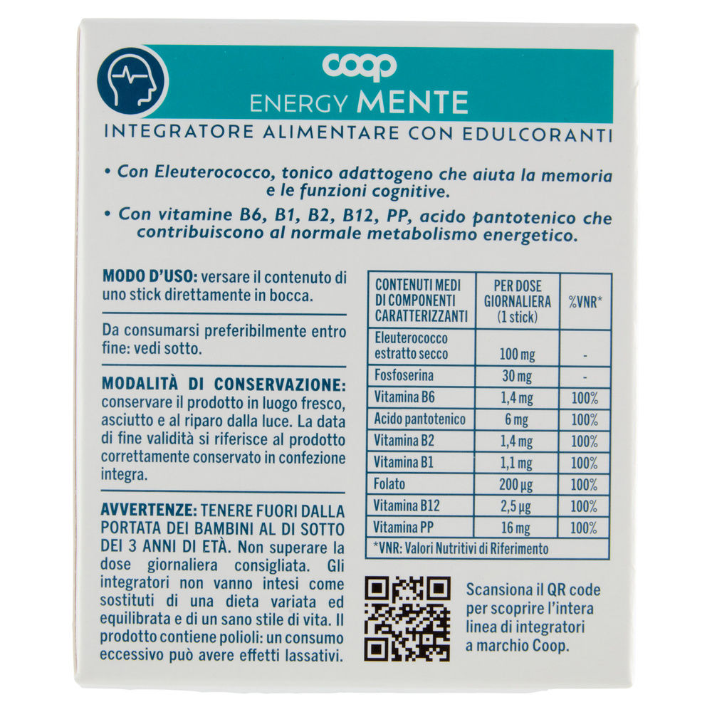 INTEGRATORE ENERGY MENTE COOP G25 - 5