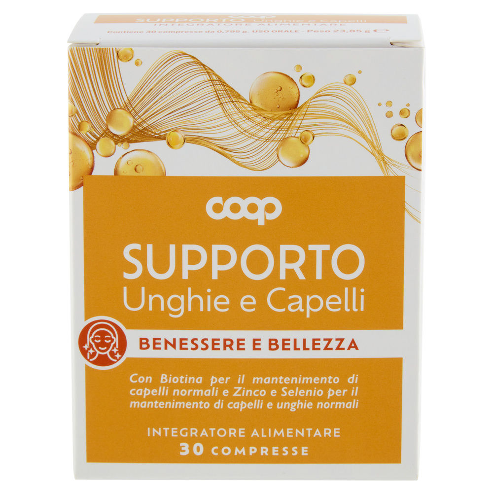 INTEGRATORE COOP SUPPORTO UNGHIE E CAPELLI 30 G.23,85 - 8