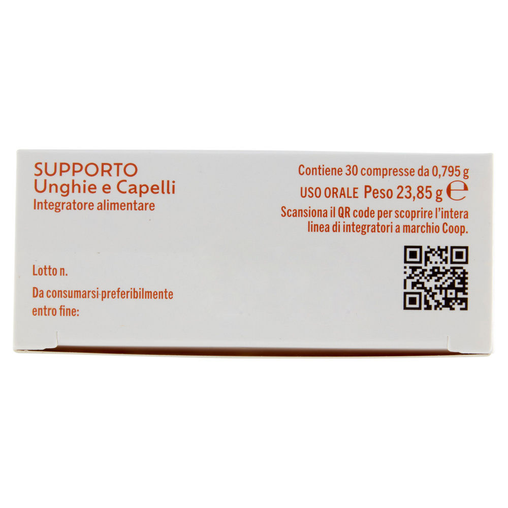 INTEGRATORE COOP SUPPORTO UNGHIE E CAPELLI 30 G.23,85 - 2