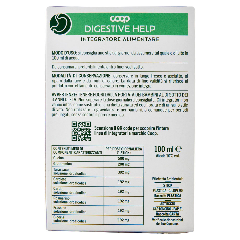 INTEGRATORE COOP DIGESTIVE HELP ML10 - 5