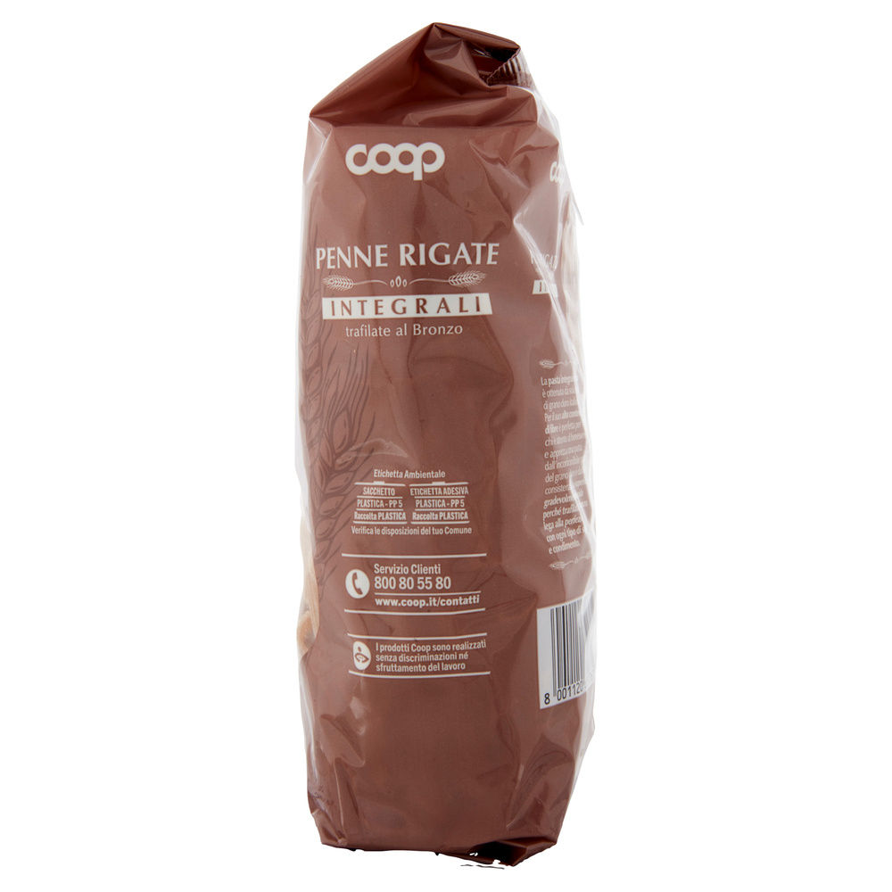 PENNE RIGATE INTEGRALI COOP GRANO 100% ITA G500 - 4
