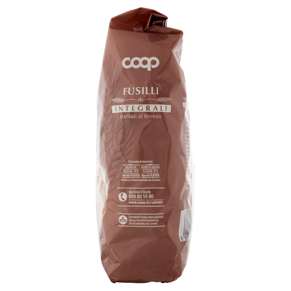 FUSILLI INTEGRALI COOP GRANO 100% ITA G500 - 4