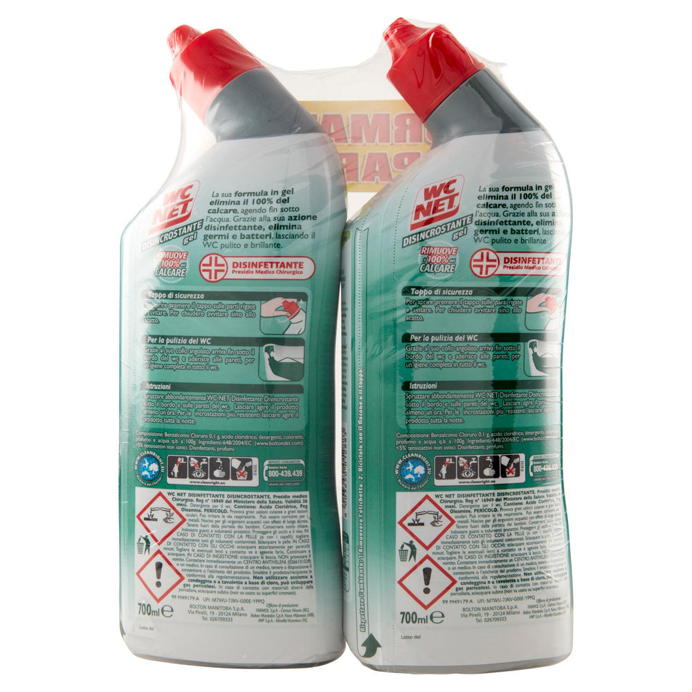 DETERGENTE WC NET DISINCROSTANTE 2X ML 700 - 5