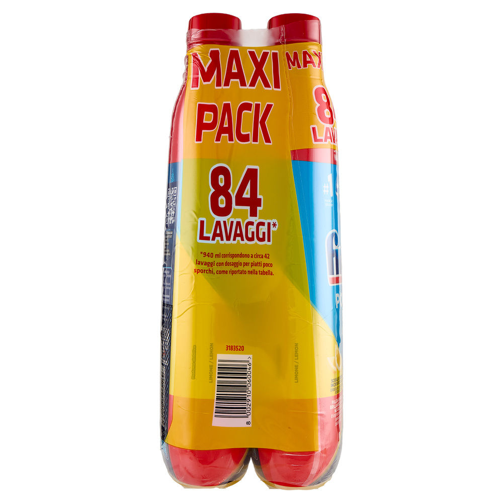 DETERSIVO PER LAVASTOVIGLIE FINISH POWERGEL MAX LIMONE ML 940X2 - 3