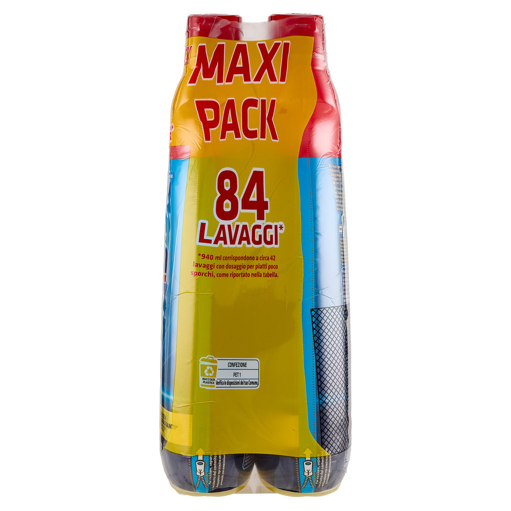 DETERSIVO PER LAVASTOVIGLIE FINISH POWERGEL MAX LIMONE ML 940X2 - 4
