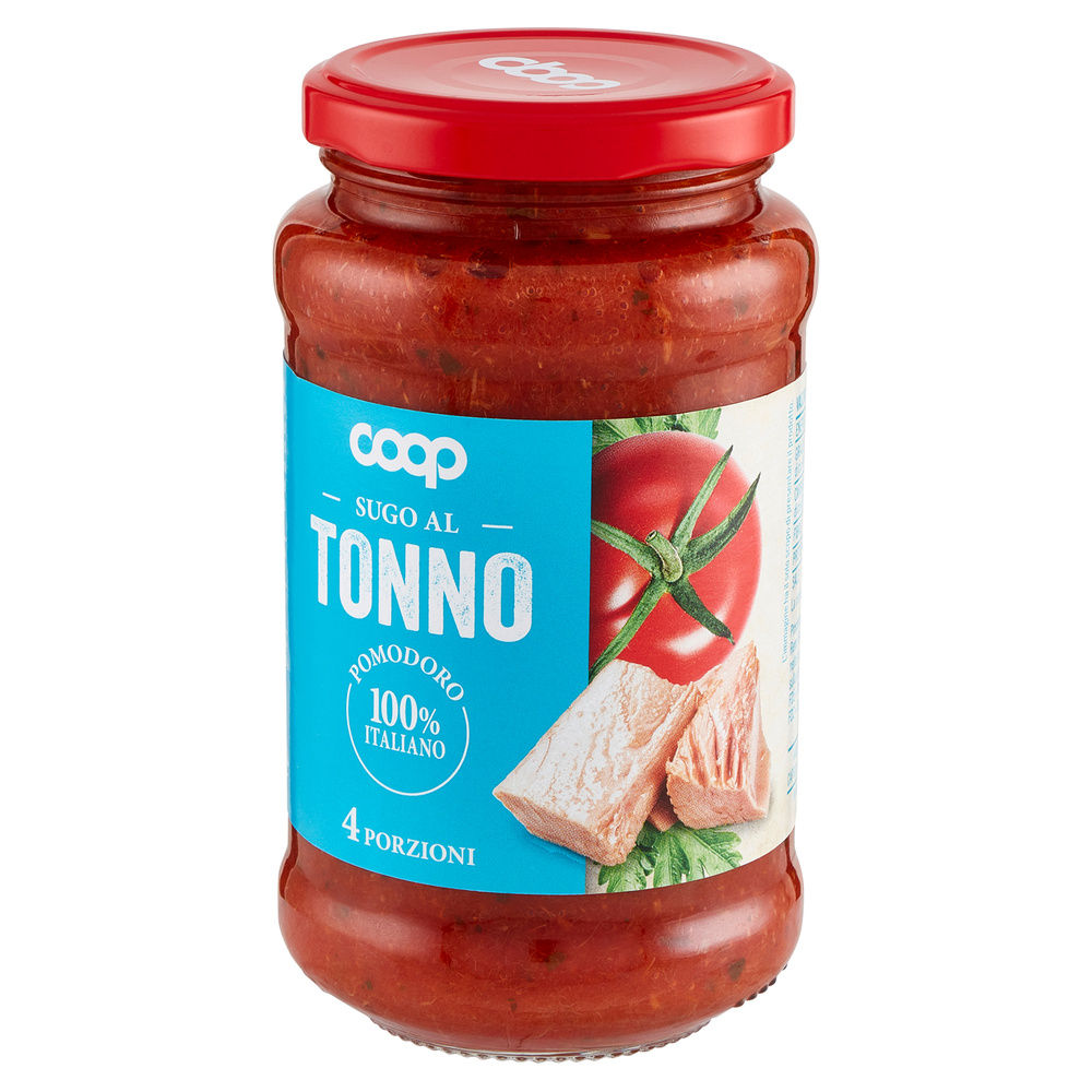 SUGO AL TONNO COOP VASO VETRO G 400 - 7