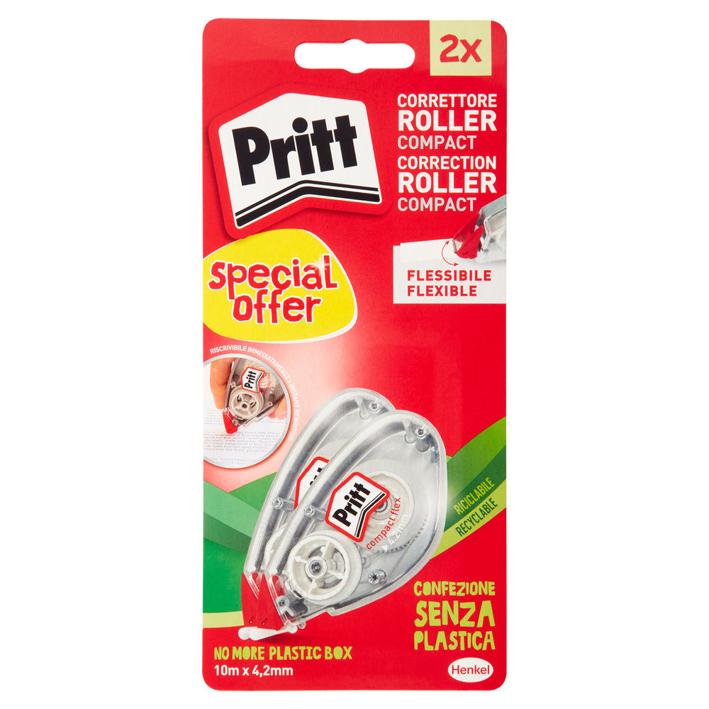 Pritt roller compact 4,2mm - bl 2 pz