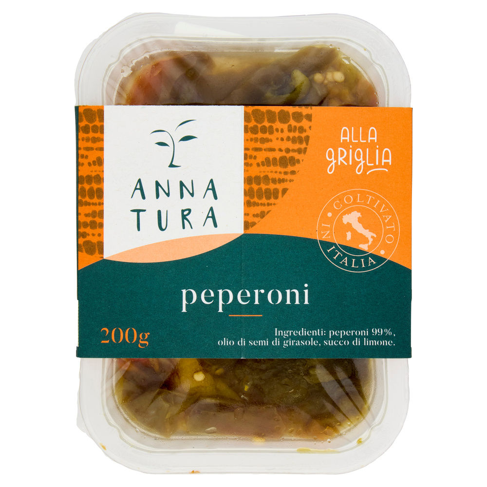 PEPERONI ALLA GRIGLIA ANNATURA VASCHETTA G 200 - 13