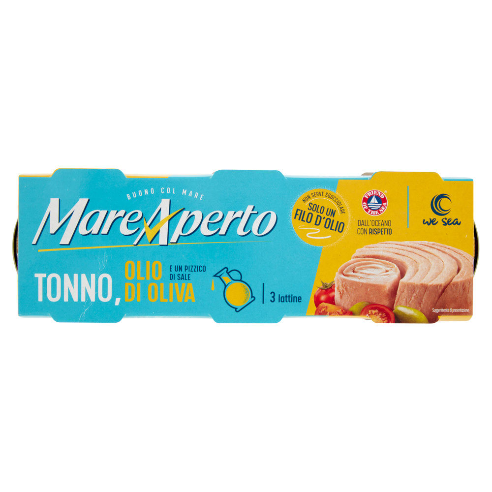 TONNO OLIO OLIVA MARE APERTO PRONTO DA GUSTARE G60X3 - 4