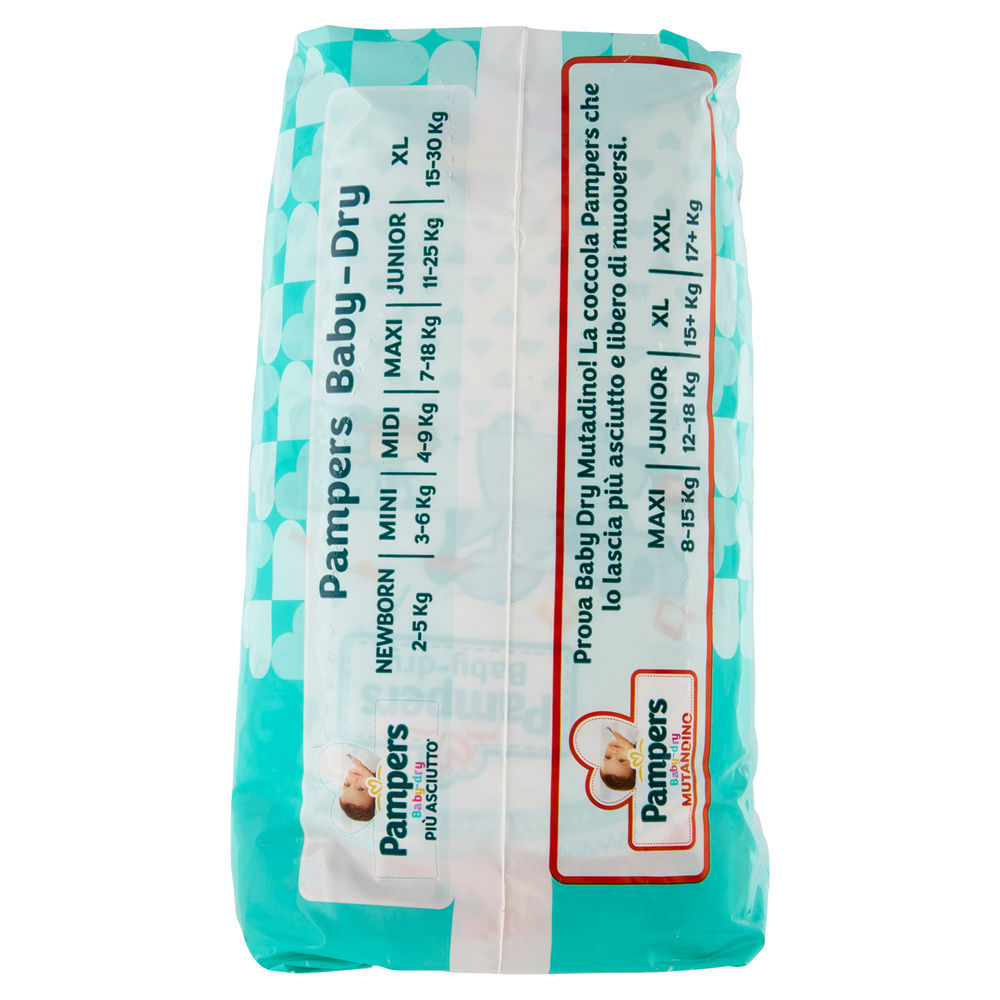 PANNOLINI PAMPERS BABY DRY MINI PZ.31 - 5