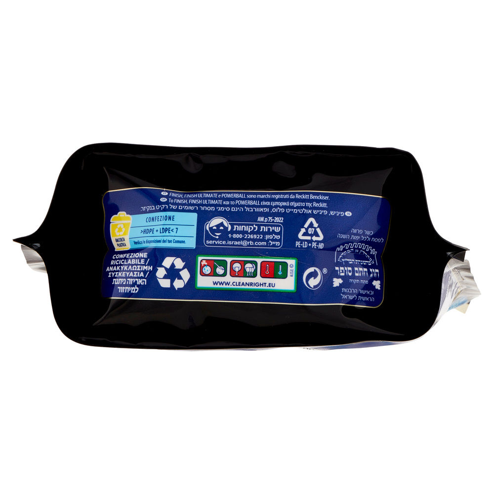 DETERSIVO LAVASTOVIGLIE FINISH TABS ULTIMATE PLUS LEMON 48TABS G 585,6 - 6