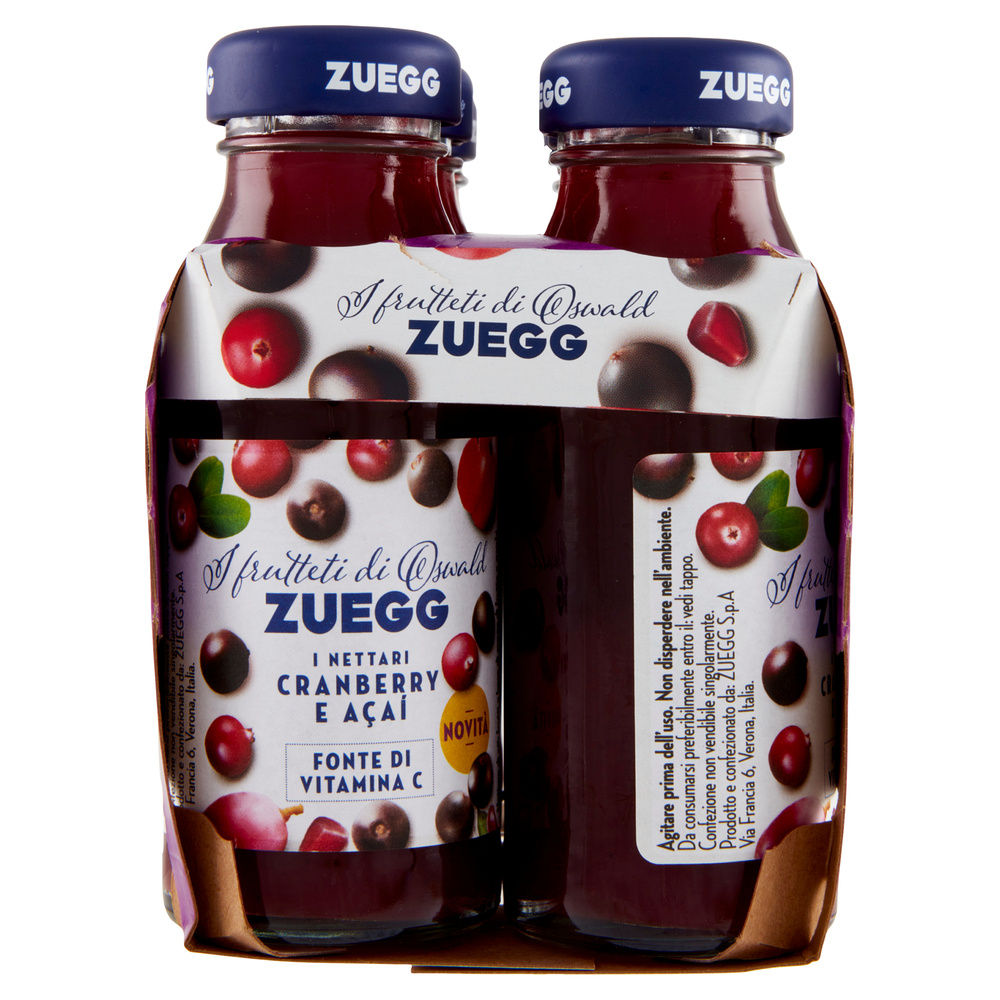 SUCCHI CRANBERRY E ACAI ZUEGG CLUSTER ML 125 X 6 - 5