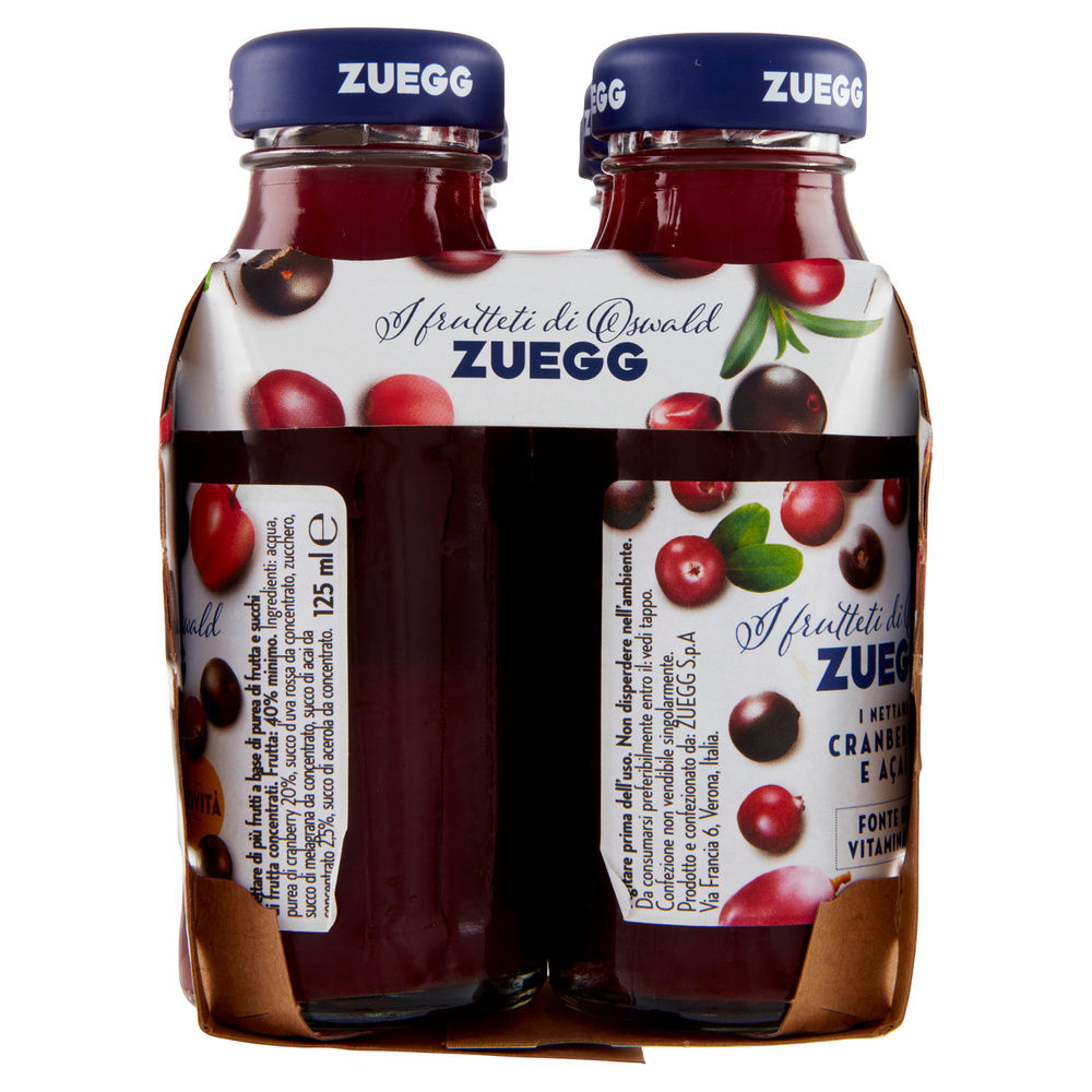 SUCCHI CRANBERRY E ACAI ZUEGG CLUSTER ML 125 X 6 - 3