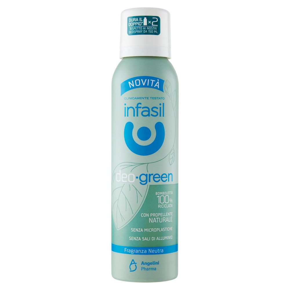 DEODORANTE SPRAY INFASIL DEO GREEN NEUTRO 125ML - 0