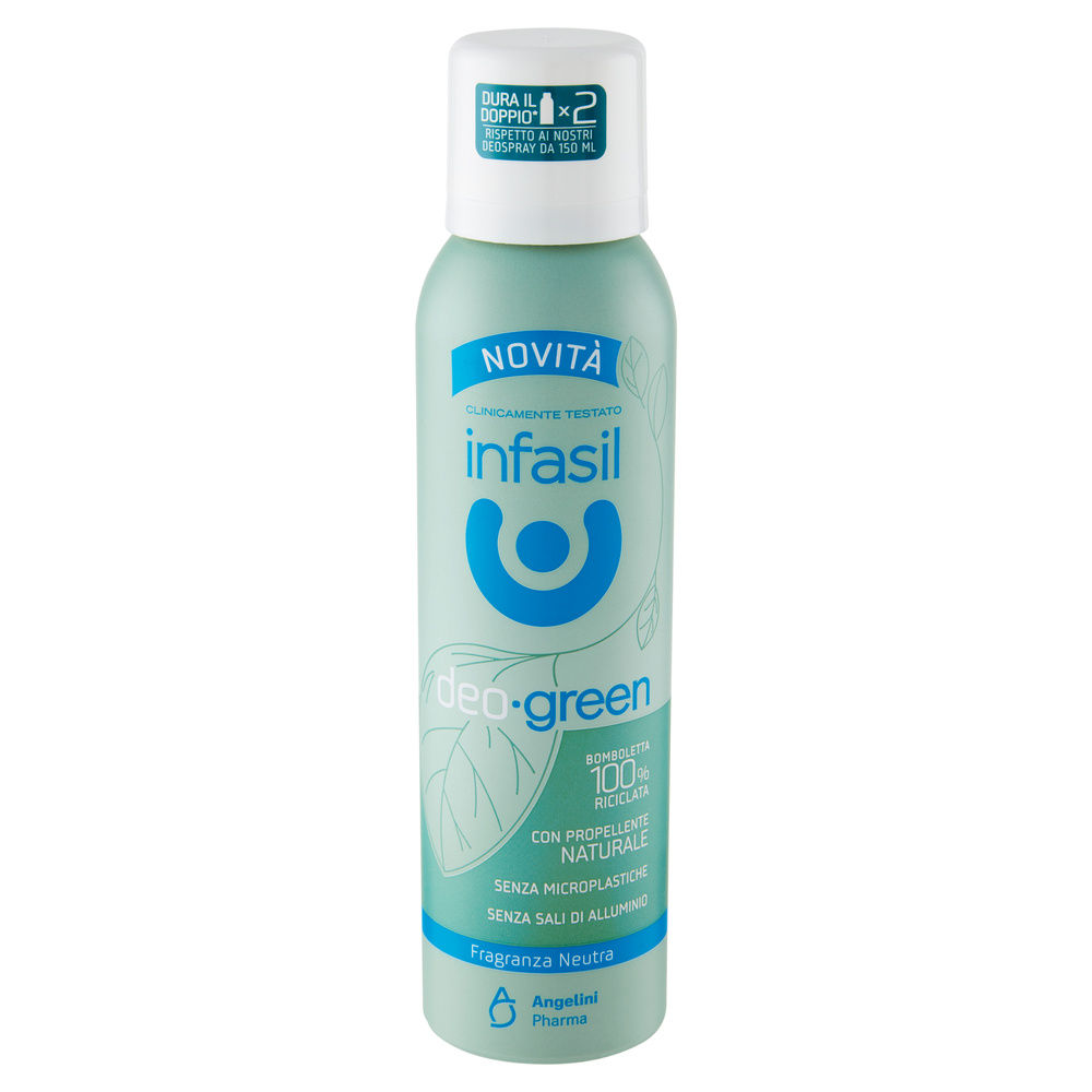 DEODORANTE SPRAY INFASIL DEO GREEN NEUTRO 125ML - 7