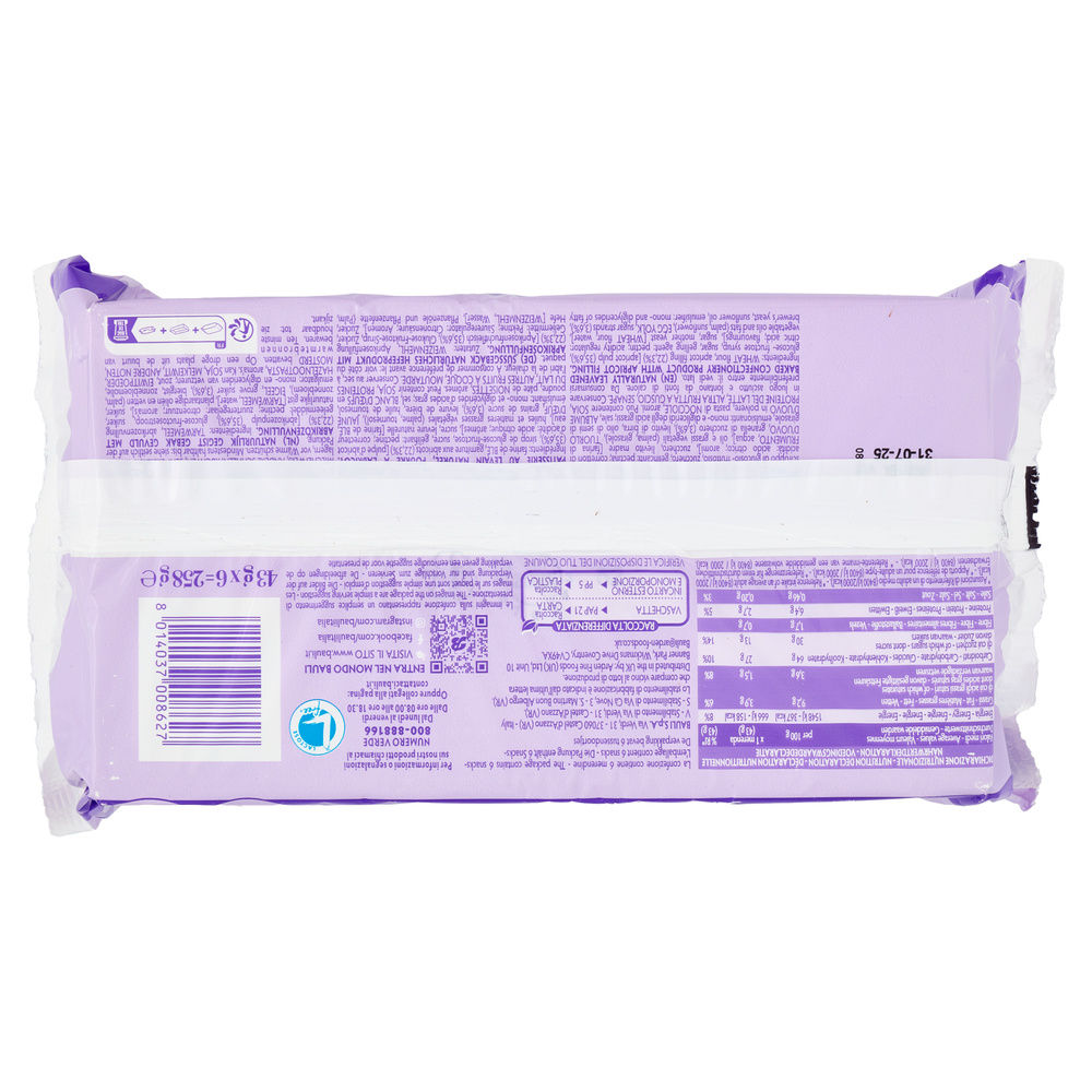MERENDINA BUONDÌ ALBICOCCA INCARTO 6PZ BAULI G258 - 4