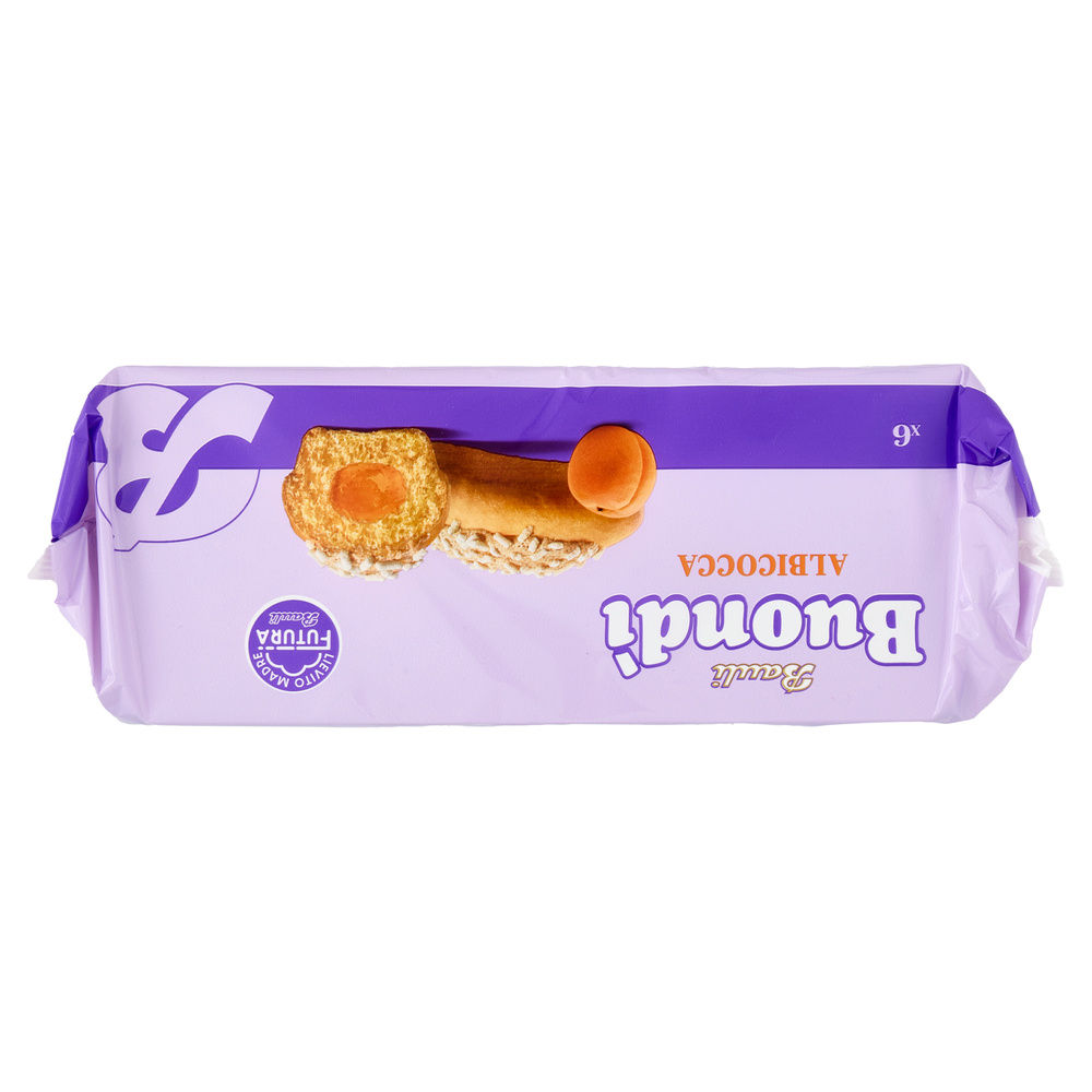 MERENDINA BUONDÌ ALBICOCCA INCARTO 6PZ BAULI G258 - 2