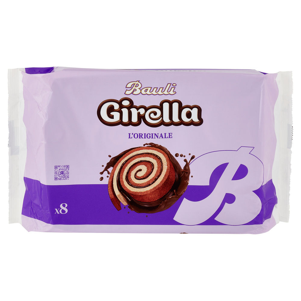 MERENDINA GIRELLA CACAO INCARTO 8PZ BAULI G280 - 7
