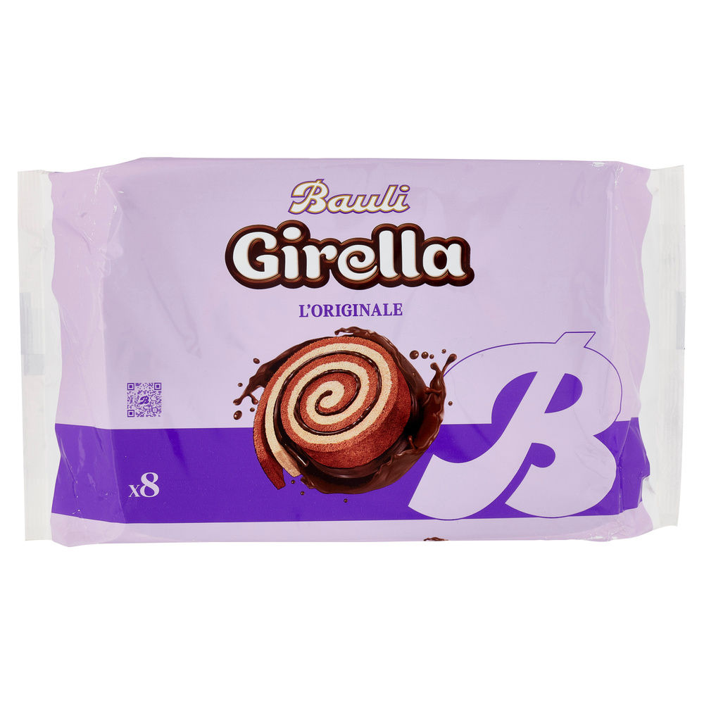MERENDINA GIRELLA CACAO INCARTO 8PZ BAULI G280 - 6