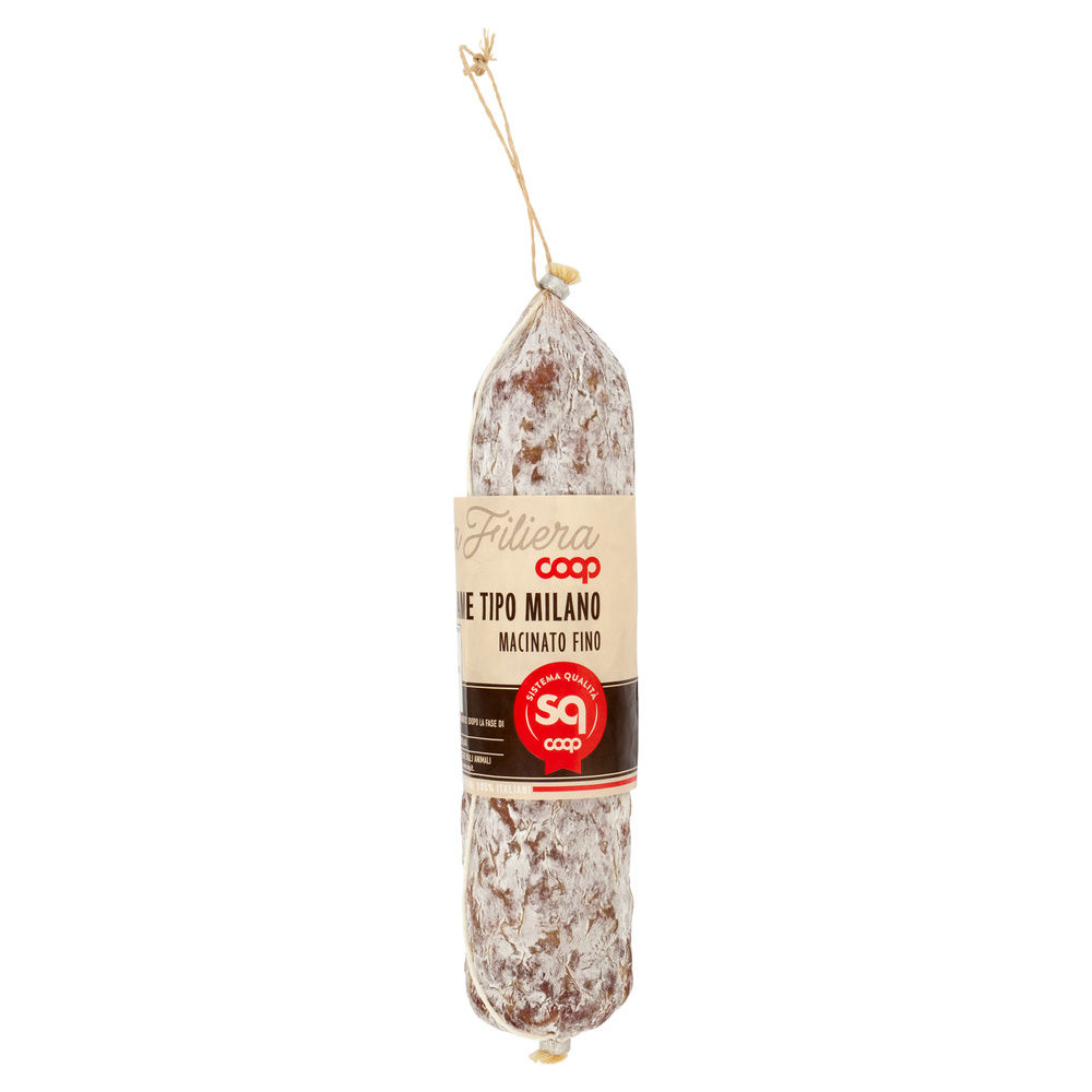 Salame milano da suini all. s/antib. dopo svezz origine coop no prz  g 450 ca