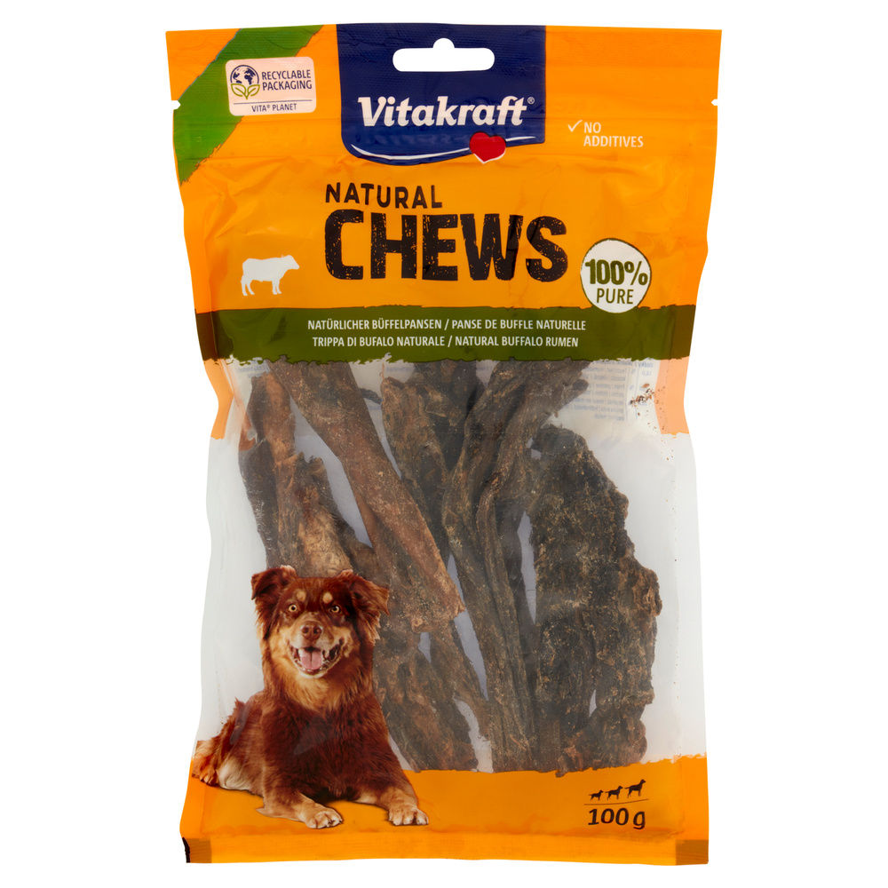 NATURAL CHEWS TRIPPA DI BOVINO ESSICCATA VITAKRAFT G 100 - 0