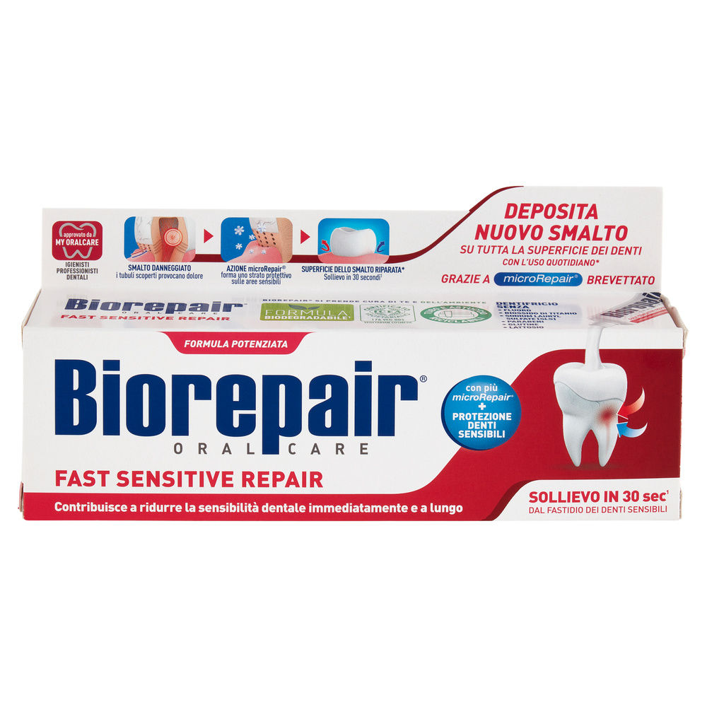 DENTIFRICIO BIOREPAIR FAST SENSITIVE REPAIR ML 75 - 7