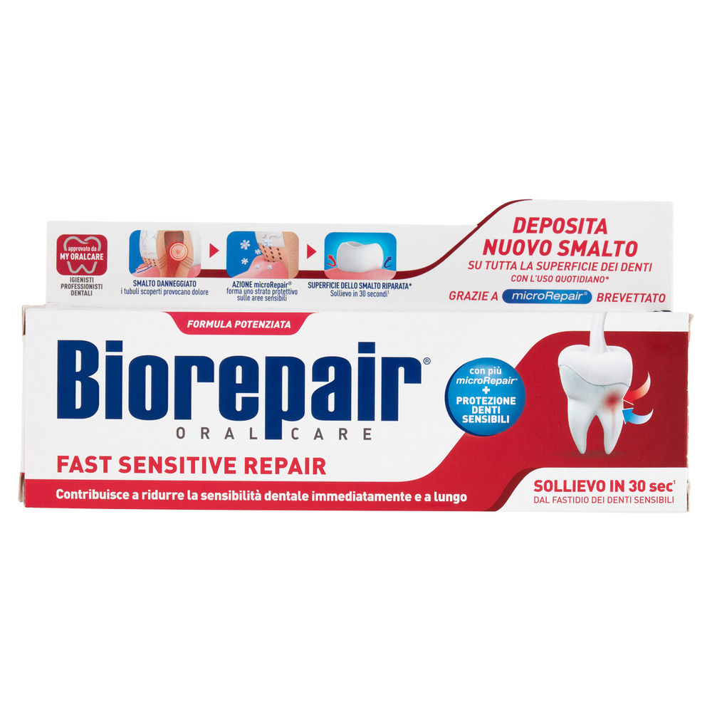 DENTIFRICIO BIOREPAIR FAST SENSITIVE REPAIR ML 75 - 6