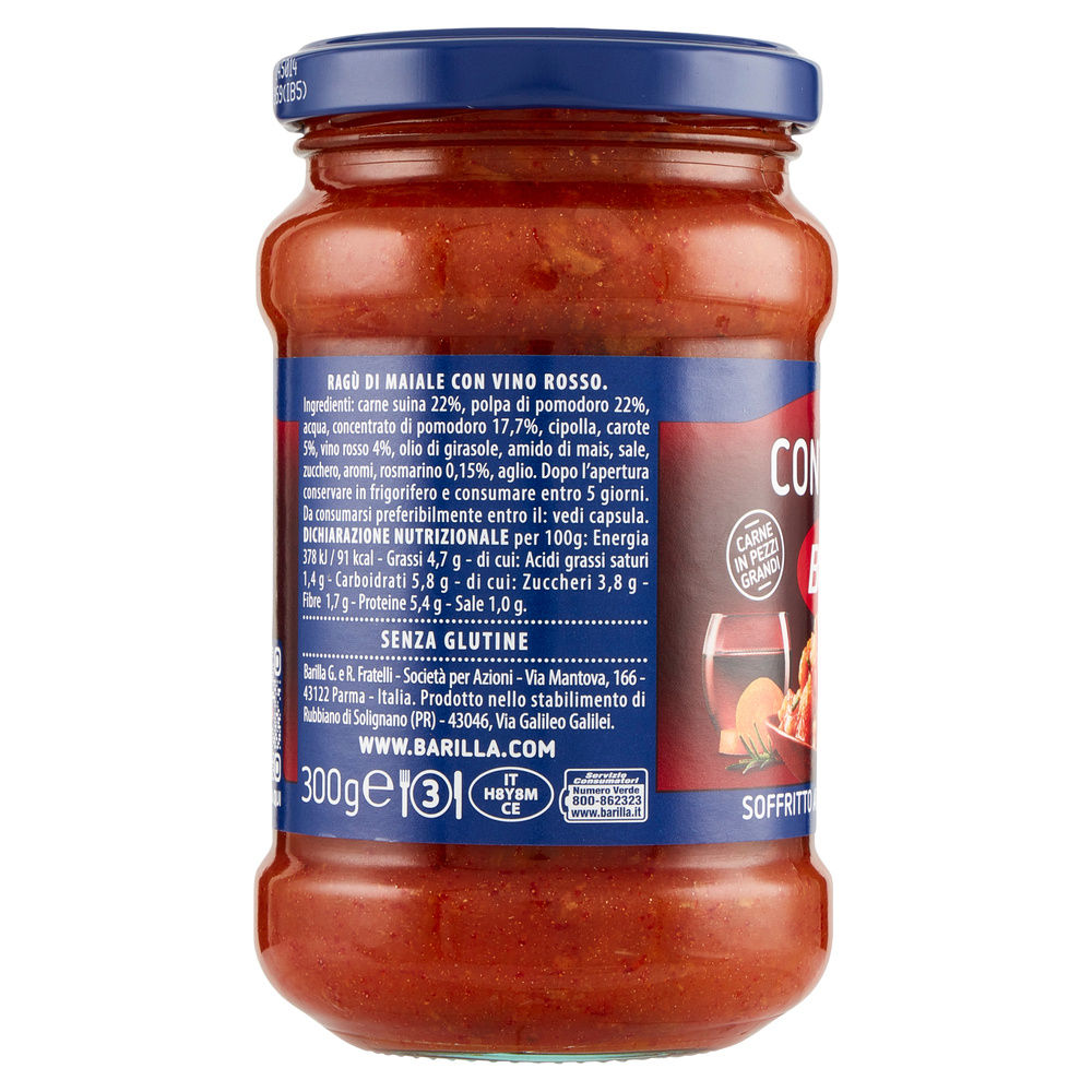 SUGO CONTADINO BARILLA VASO G 300 - 5