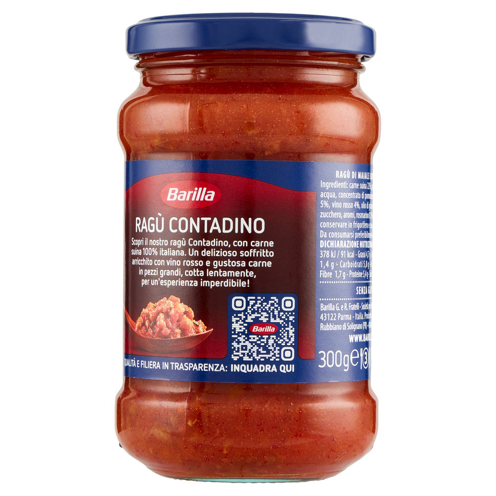 SUGO CONTADINO BARILLA VASO G 300 - 4