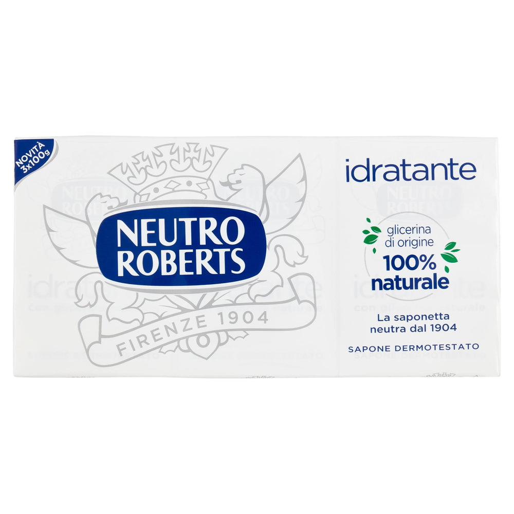 SAPONE SOLIDO NEUTRO ROBERTS 3XG100 - 0