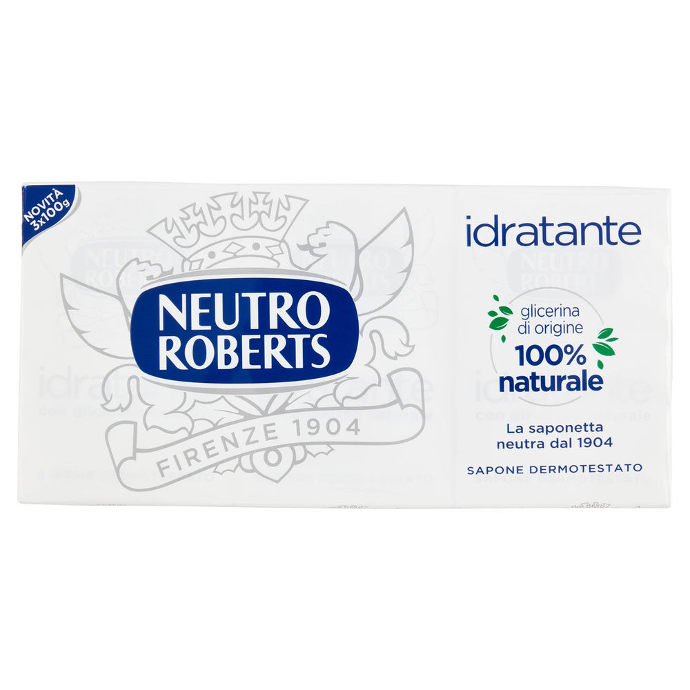 SAPONE SOLIDO NEUTRO ROBERTS 3XG100 - 2