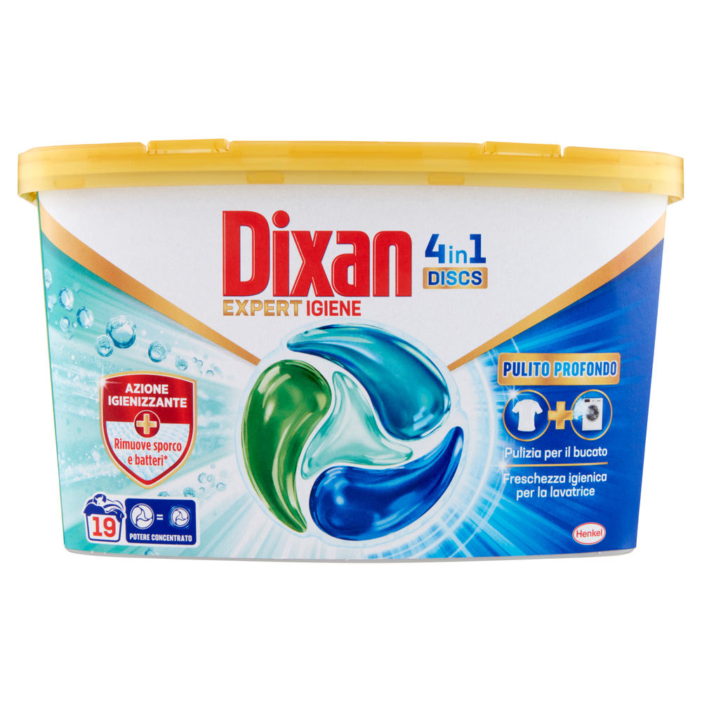 DETERSIVO LAVATRICE DIXAN DISCS IGIENE 19LAV G 313,5 - 6