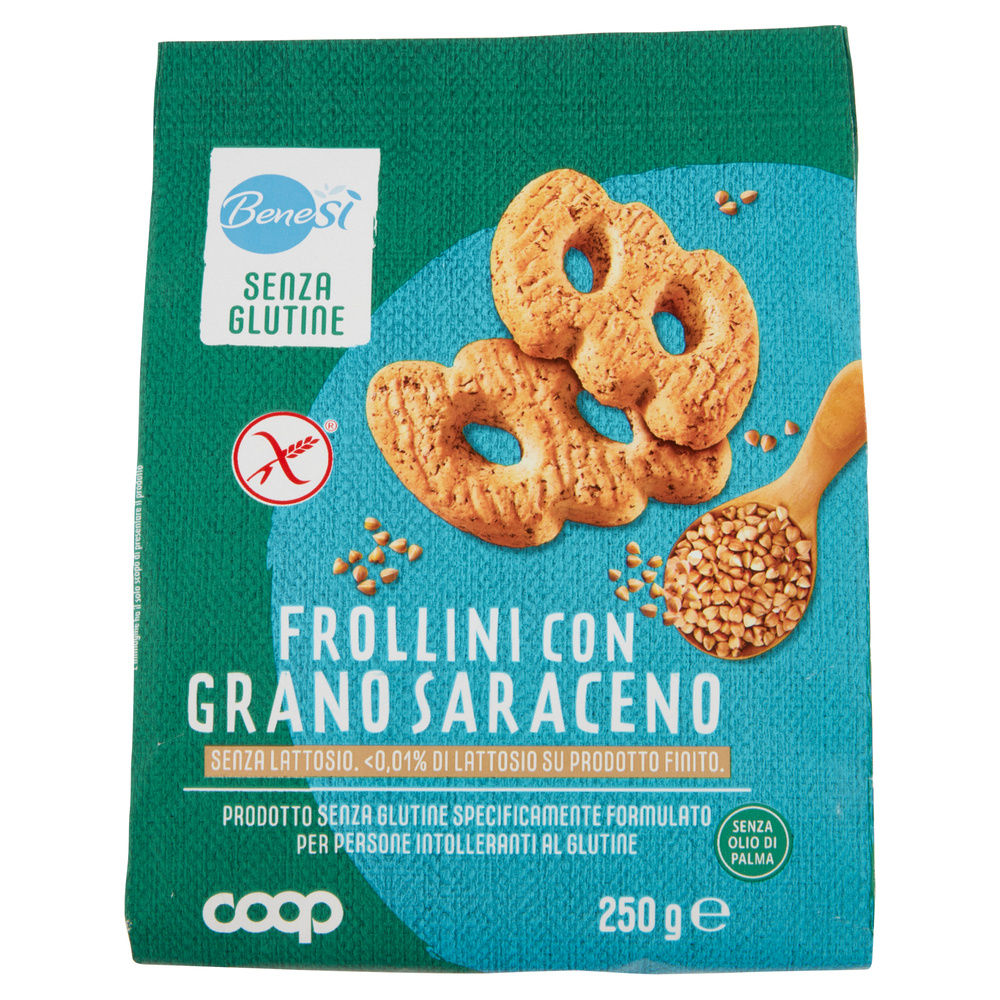 FROLLINO CON GRANO SARACENO S/GLUITINE S/LATTOSIO BENESÌ COOP G250 - 7