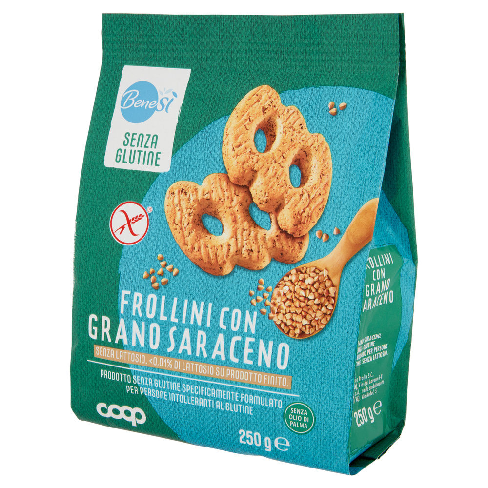 FROLLINO CON GRANO SARACENO S/GLUITINE S/LATTOSIO BENESÌ COOP G250 - 1