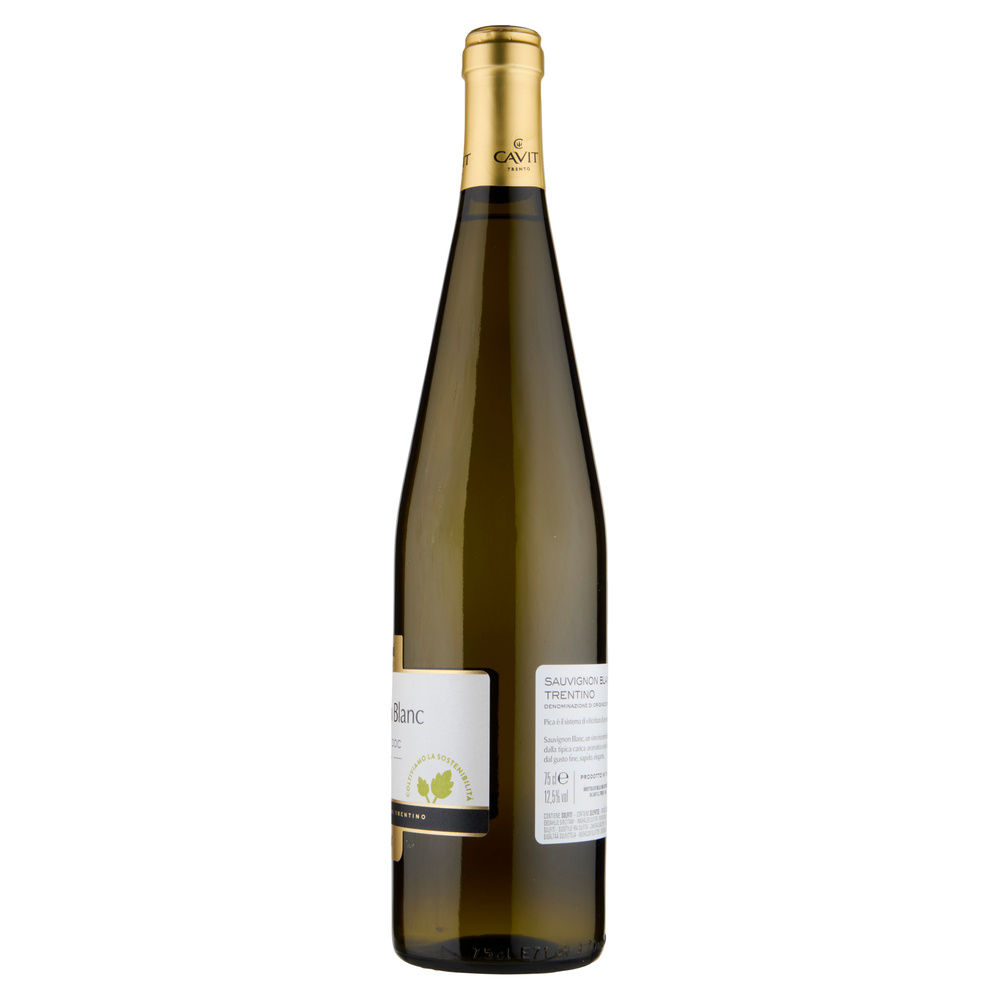 SAUVIGNON BLAN DOC TRENTINO MASTRI VERNACOLI CAVIT ML 750 - 6