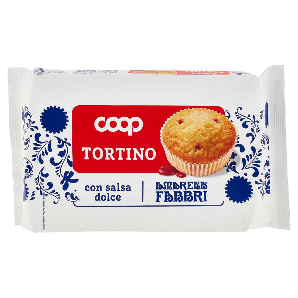 TORTINI FARCITI CON AMARENA FABBRI COOP VASCHETTA PZ. 6 G 240 - 8
