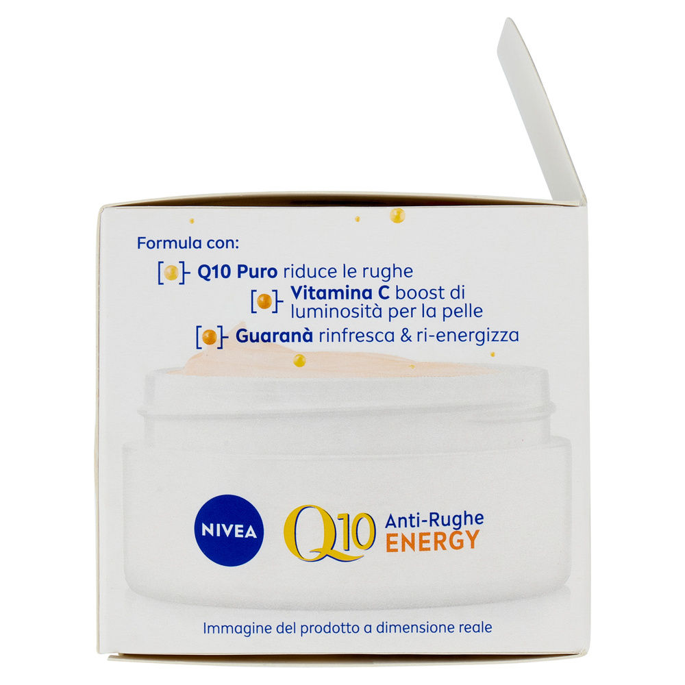 CREMA VISO NIVEA Q10 ENERGY ANTIRUGHE + ENERGIZZANTE GIORNO SPF15 ML 50 - 5