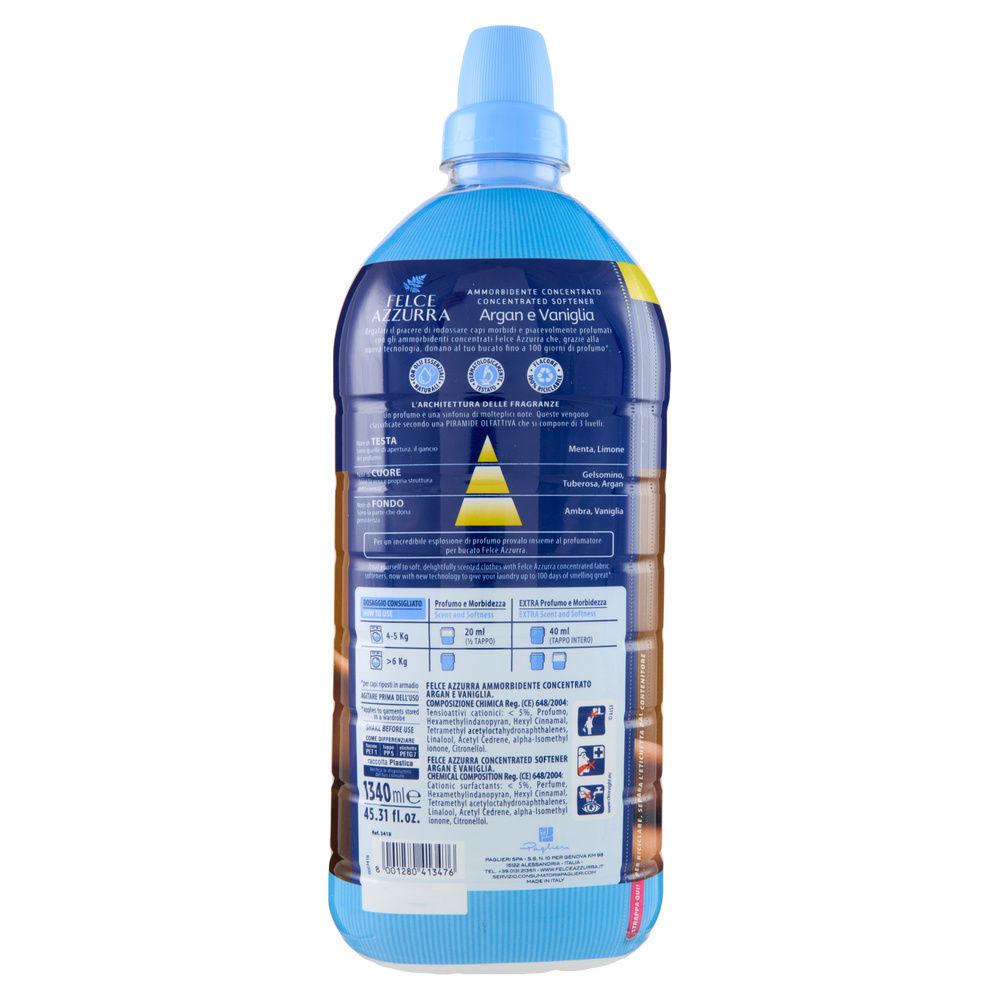 AMMORBIDENTE CONCENTRATO FELCE AZZURRA ARGAN 67LAV L 1,34 - 4