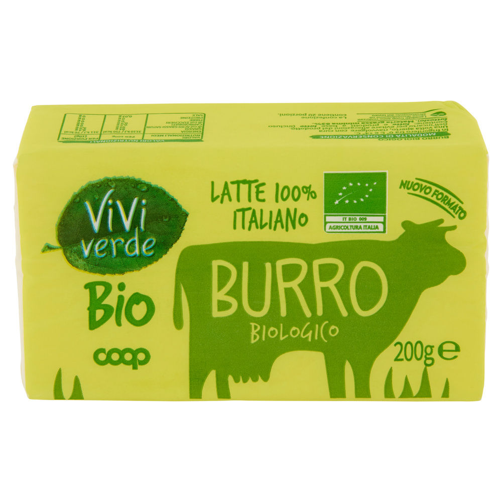 BURRO BIO VIVIVERDE COOP 100% ITALIANO INC PERGAMENA G 200 - 8