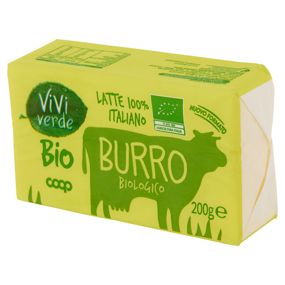 BURRO BIO VIVIVERDE COOP 100% ITALIANO INC PERGAMENA G 200 - 1